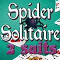 Spider Solitaire 2 palos